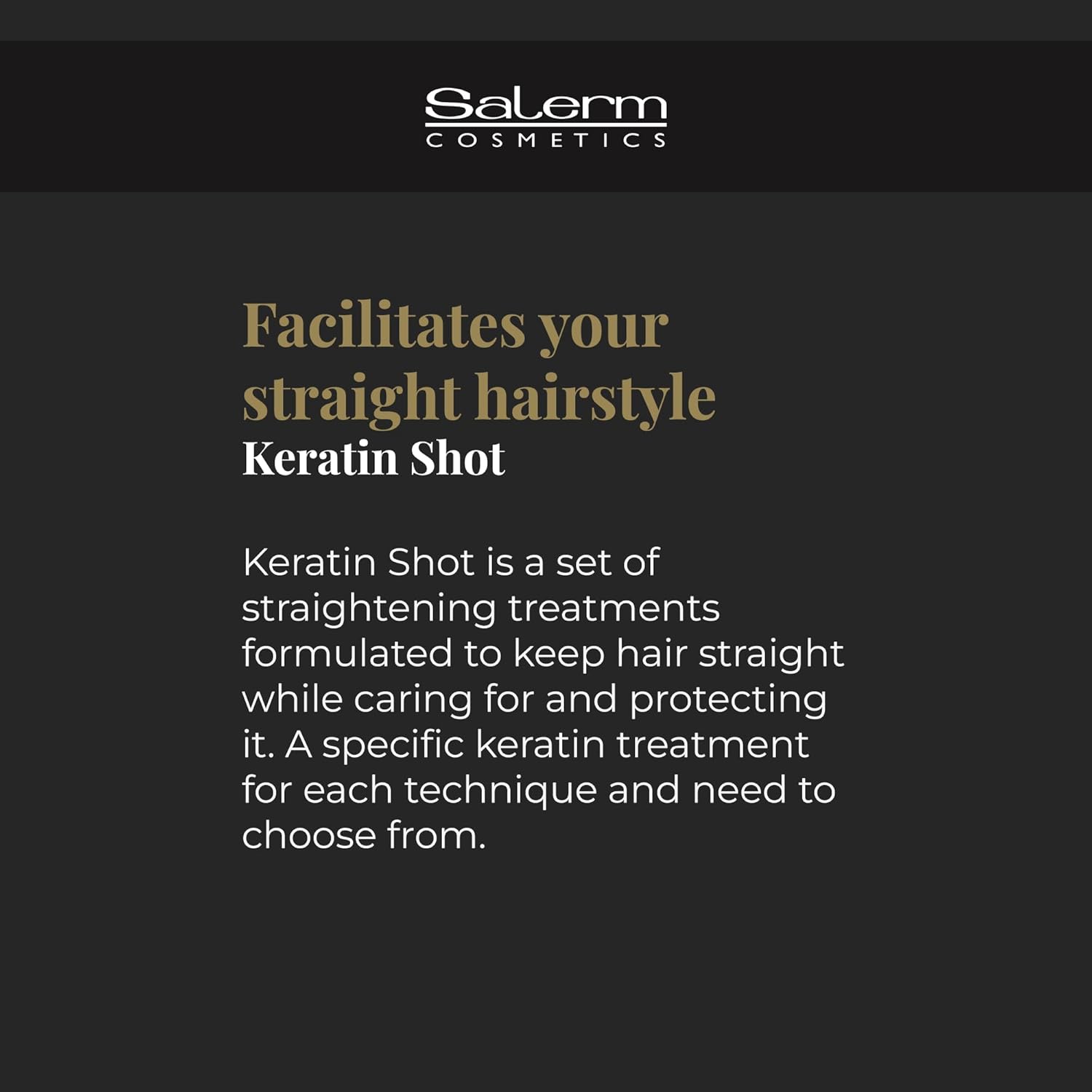 Salerm - Hair Serum - Keratin Shot Finish Serum - 100 Ml - Final Touch For Keratin Shot - Conditioning And Shine - Anti-Frizz - Repairs Split Ends - Eliminates Static : Hair Styling Serums : Beauty & Personal Care