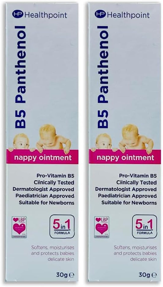 Healthpoint B5 Panthenol Nappy Cream 2X 30G - Bundled By Smart Cutie