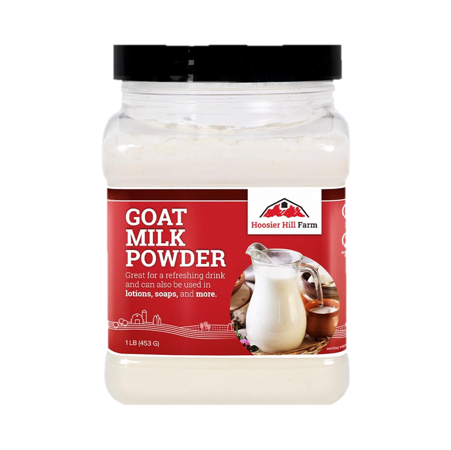 Hoosier Hill Farm Goat Milk Powder, 1Lb (Pack Of 1)