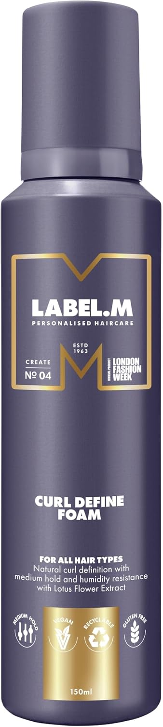 Label.M Curl Define Foam : Amazon.co.uk: Beauty