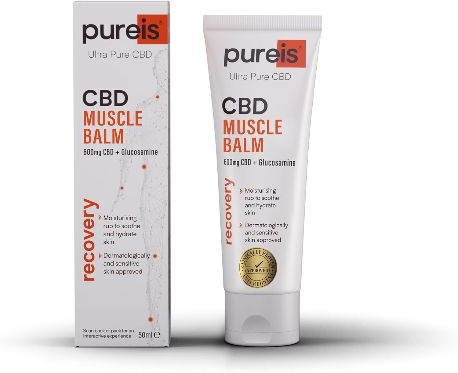 Pureis® - Muscle & Joint Balm - Glucosamine - Aids Joint Mobility & Muscle Tightness (50ml) : Amazon.co.uk: Health & Personal Care