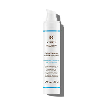 Kiehl'S Hydro-Plumping Hydrating Serum, Plumps Skin, Improves Elasticity, Reduces Appearance Of Dry Skin, Ophthalmologist And Dermatologist Tested, Fragrance-Free