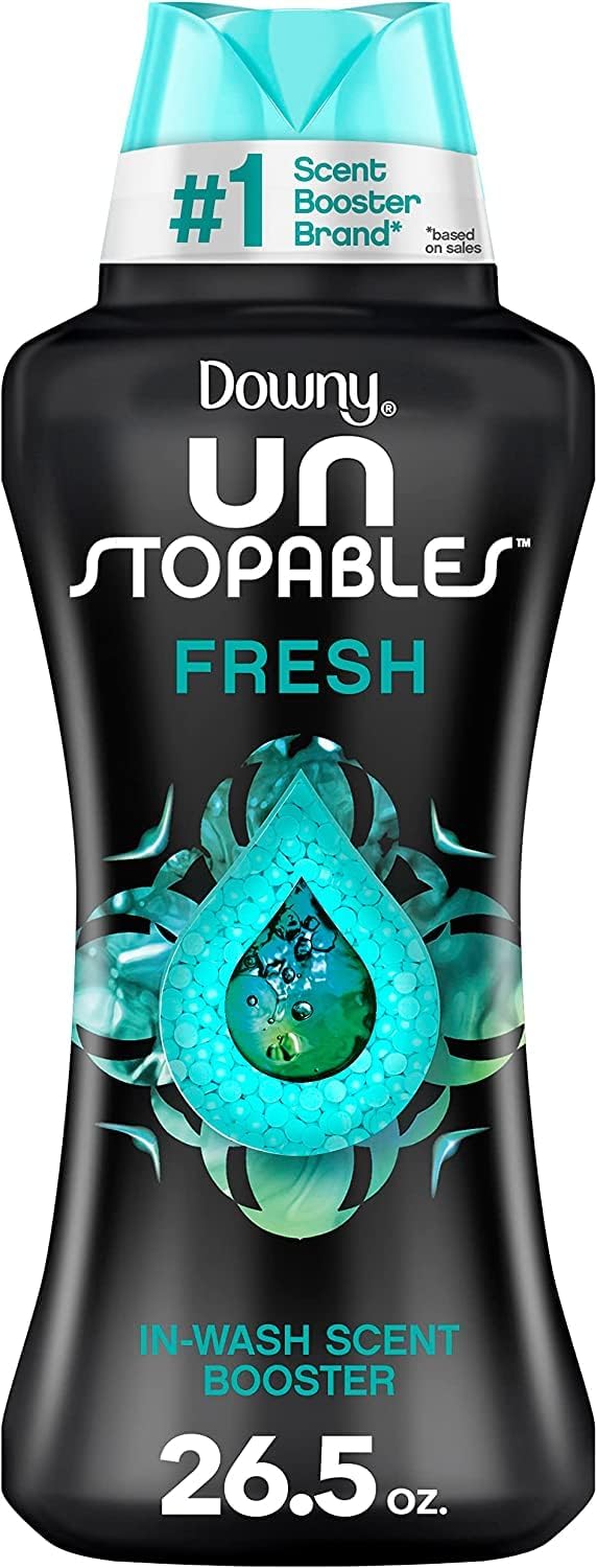 Downy 26.5 Ounce Fresh Scent Booster Beads, Use With Fabric Softener