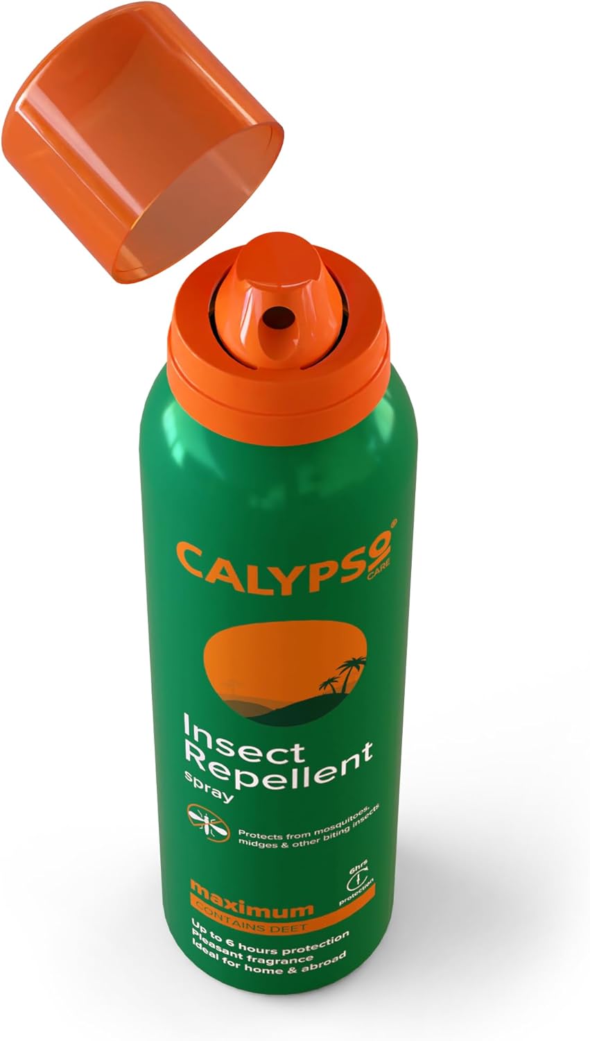 Calypso Insect Repellent Spray with Deet 150ml (Pack of 2) : Amazon.co.uk: Health & Personal Care