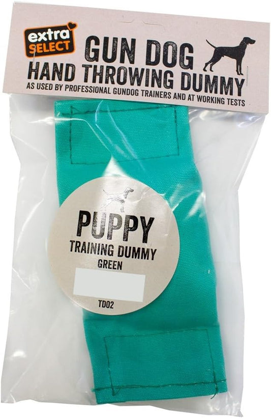 Extra Select Gun Dog Training Dummy Puppy, Green :Pet Supplies
