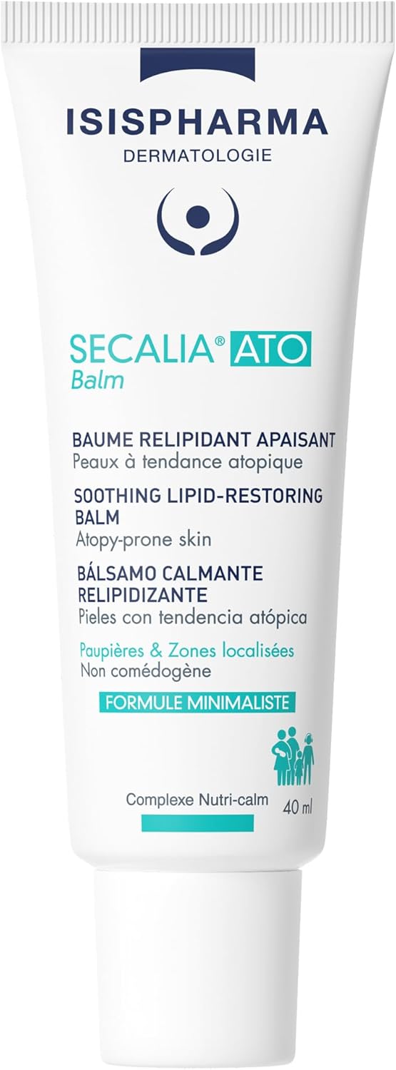 Isispharma Secalia Ato Balm 40 Ml - Body Lotion For Dry Skin With An Atopic Tendency - Reduces The Frequency And Intensity Of Itching - Body Lotion Lipid-Replenishing Fluid Balm - Made In France