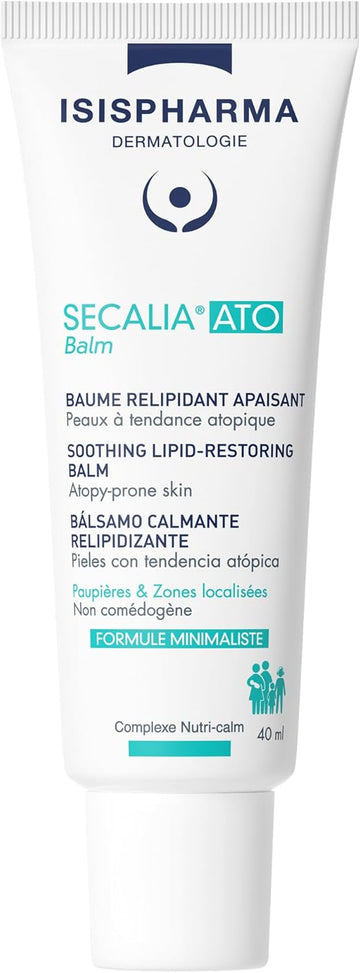 Isispharma Secalia Ato Balm 40 Ml - Body Lotion For Dry Skin With An Atopic Tendency - Reduces The Frequency And Intensity Of Itching - Body Lotion Lipid-Replenishing Fluid Balm - Made In France