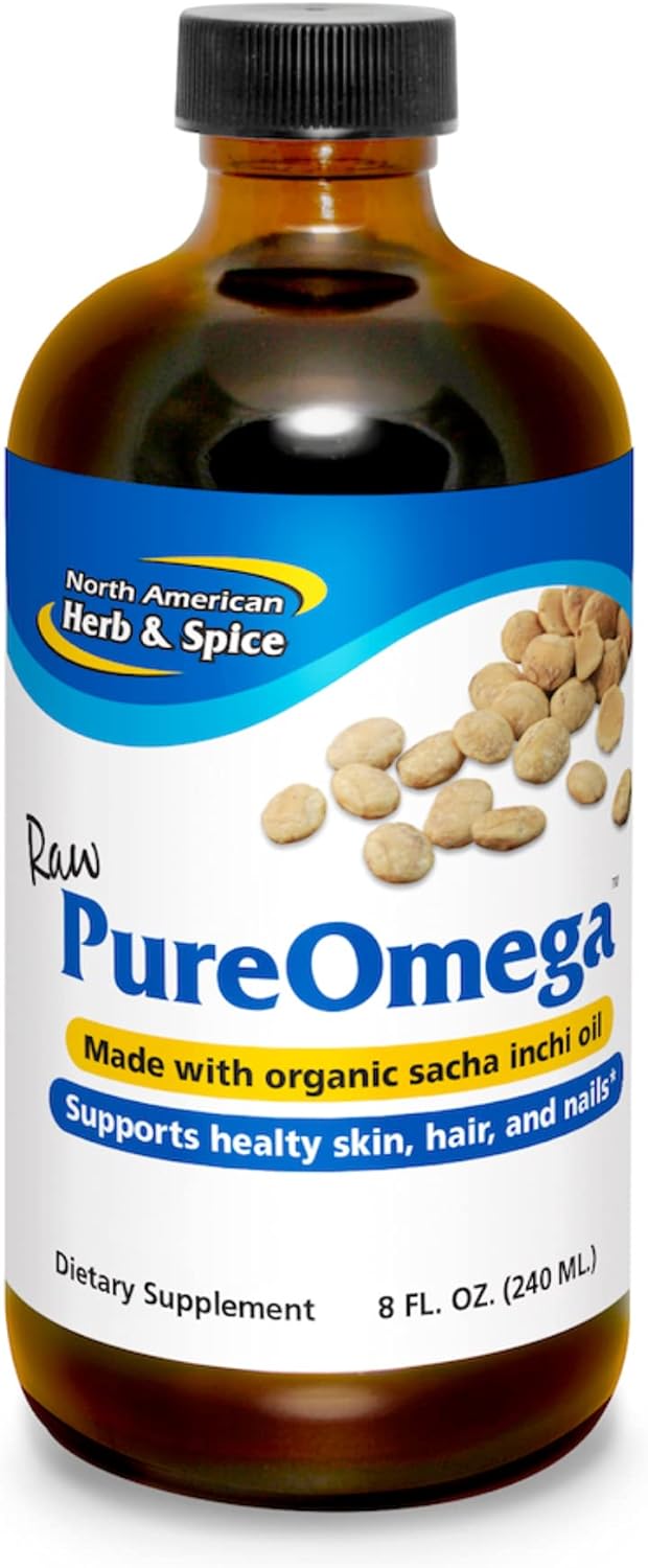 North American Herb & Spice PureOmega - 8 fl. oz. - Peruvian Sacha Inc