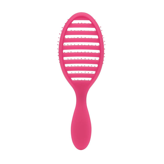 Wet Brush Speed Dry Hair Brush, Pink Frost - Vented Design & Soft Heatflex Bristles Are Blow Dry Safe - Ergonomic Handle Manages Tangles - Pain-Free Hair Accessories