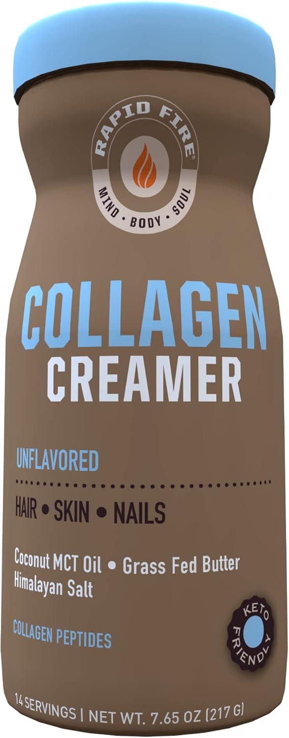 Ketogenic Collagen Creamer With Mct Oil For Coffee Or Tea, Supports Energy And Metabolism, Weight Loss Diet For Hair, Skin, & Nails, 7.65 Oz