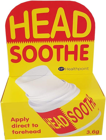 Healthpoint Head Soothe Temple Balm, 3.6 Ml, (Pack Of 12)