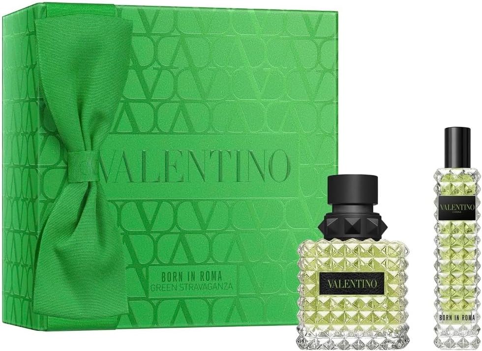 Valentino Born In Roma Green Donna Set 50Ml Eau De Parfum Spray - 1 Set