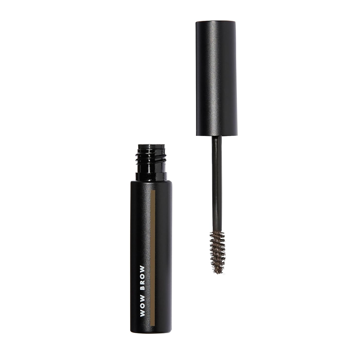 E.L.F. Wow Brow Gel, Volumizing, Buildable, Wax-Gel Hybrid, Creates Full, Voluminous-Looking Brows, Locks Brow Hairs In Place, Neutral Brown, Fiber-Infused, 0.12 Oz