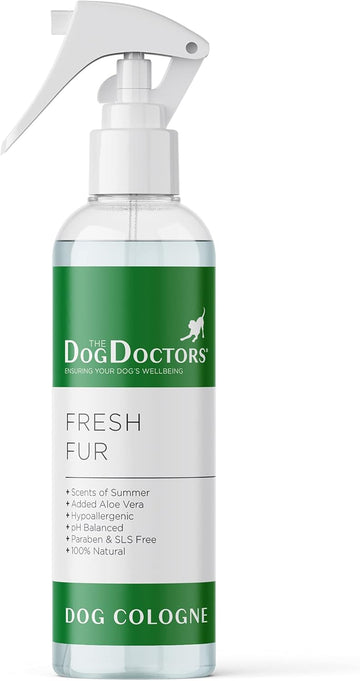 The Dog Doctors Dog Perfume - Long Lasting Summer Scents Dog Cologne - Hypoallergenic - For All Breeds And Sizes - Proudly Made In UK!