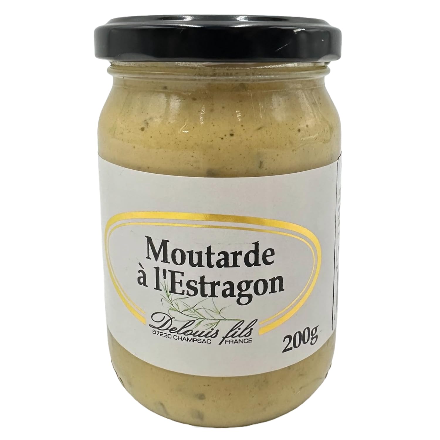 Delouis Tarragon Mustard, 7 Oz : Grocery & Gourmet Food