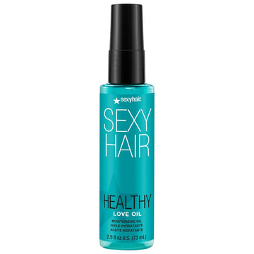 Sexyhair Healthy Love Oil Moisturizing Oil | Improves Smoothness And Controls Frizz | Thermal Protection And Adds Shine | All Hair Types