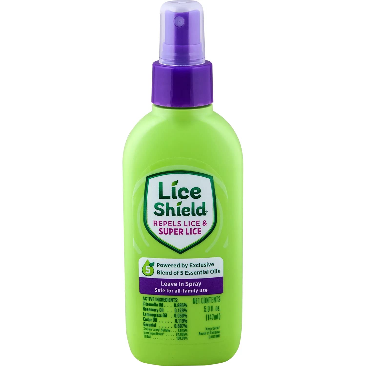 Lice Shield Spray Leavin Size 5Z : Health & Household