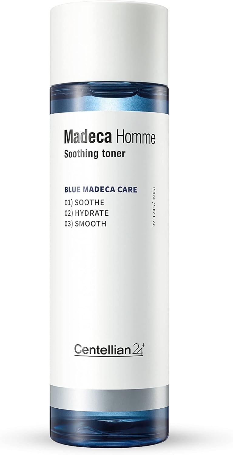 Valentines Day Gifts Centellian 24 Homme Soothing Facial Toner (5.07 Fl Oz) With Teca, Centella Asiatica, Vitamin E. Skin Care For Men By Dongkook Pharmaceutical