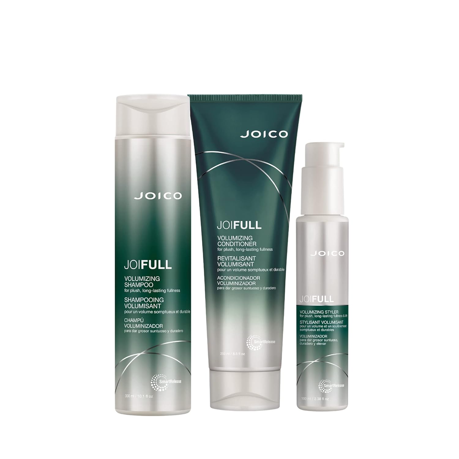 Joico JoiFull Volumizing Complete Regimen | Add Body & Boost Shine | For Fine & Thin Hair : Beauty & Personal Care