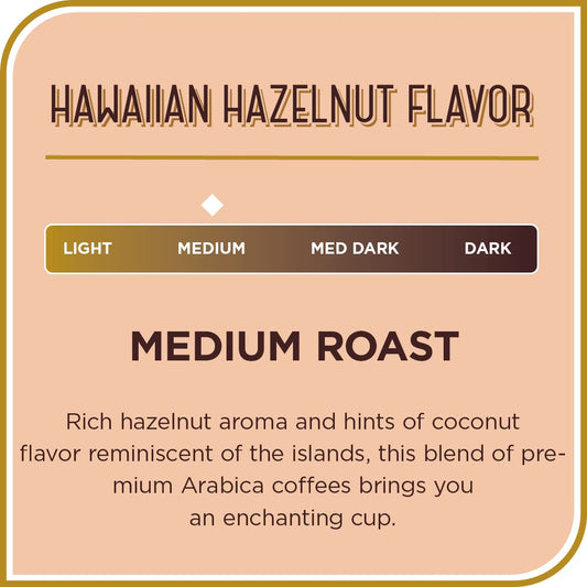 Don Francisco's Hawaiian Hazelnut Flavored Ground Coffee, 12 oz Can