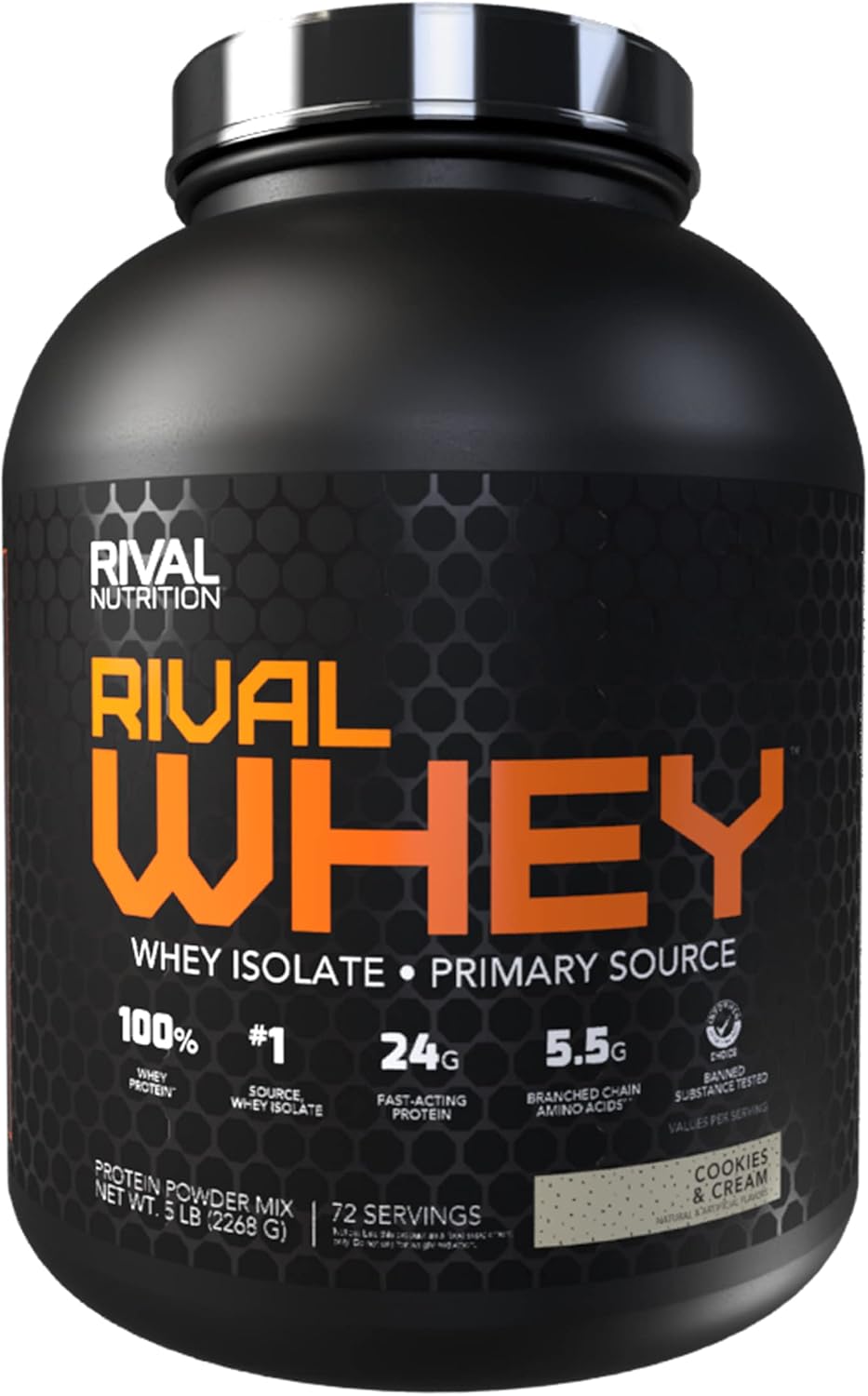 Rival Whey - Cookies And Cream 5Lbs