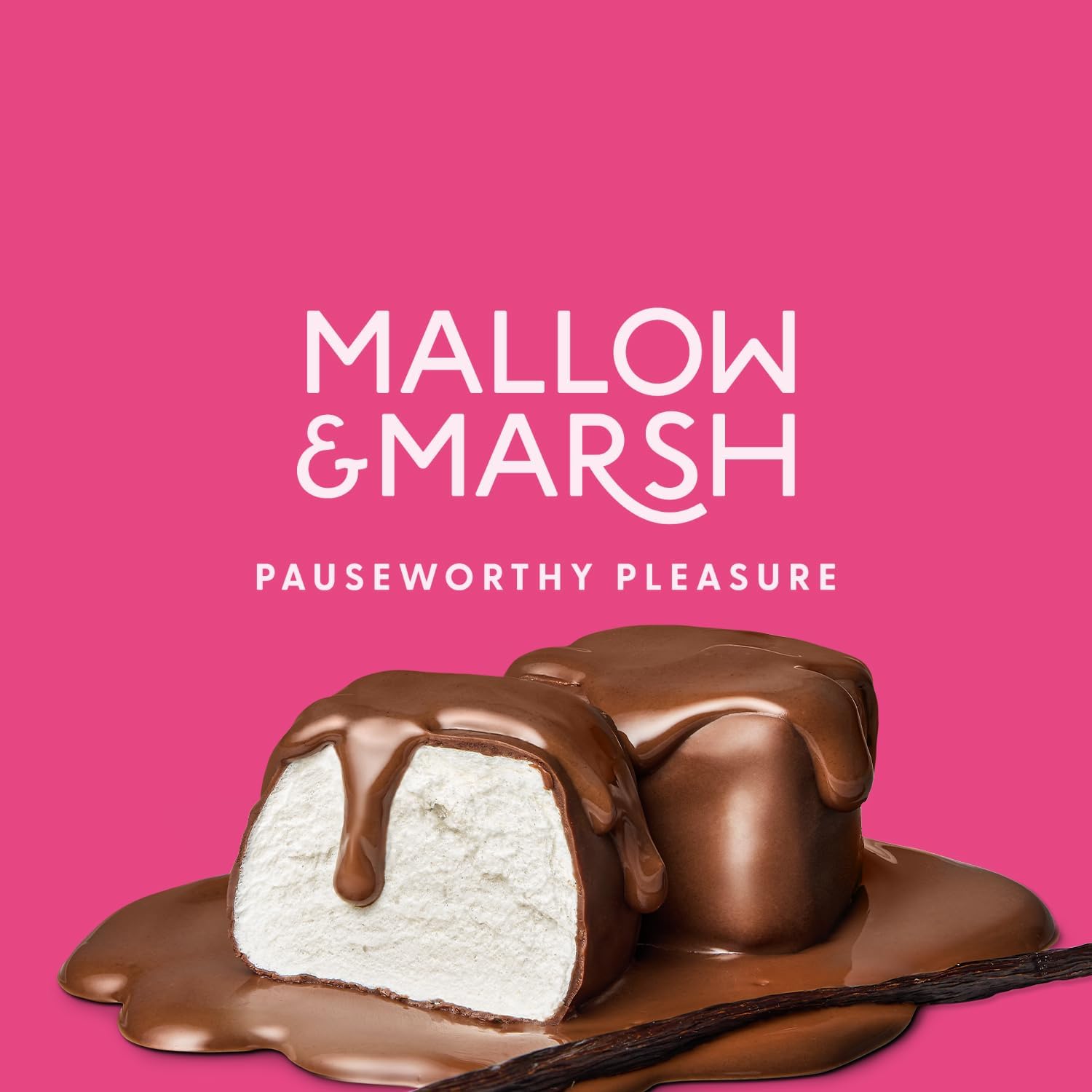 Mallow & Marsh Vanilla Coated in Milk Chocolate Marshmallow Sharing Bag - Multipack – 6 x 100g : Amazon.co.uk: Grocery