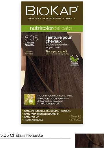 Biokap Nutricolor Delicato Hair Colour Chestnut 5.05
