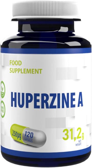 Hepatica Huperzine A 250Mcg – 120 Vegan Capsules | High-Strength Memory, Focus & Cognitive Support | 3Rd Party Lab Tested