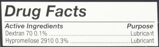 Genteal Tears Lubricant Eye Drops, Moderate Liquid Drops, 36 Sterile, Single-Use Vials, 0.9-Ml Each