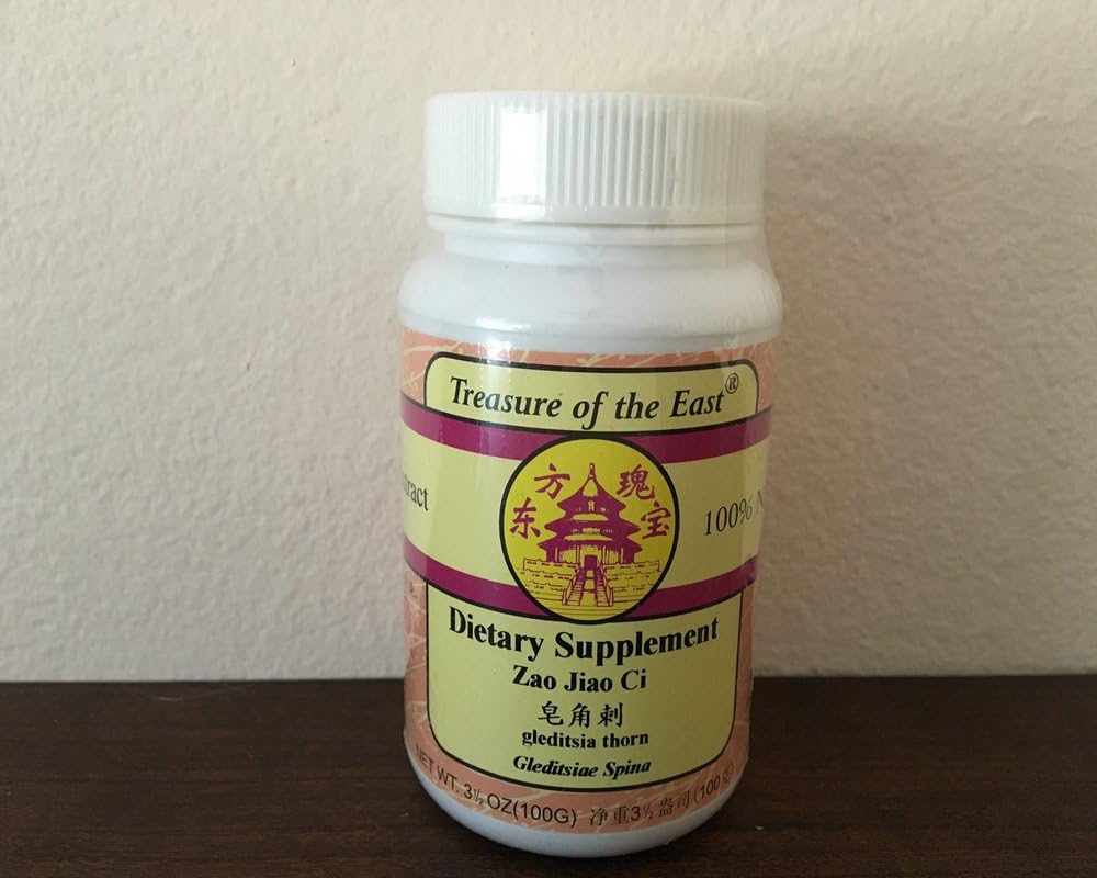 Treasure of The East, Gleditsia Thorn - Zao Jiao Ci (5:1 Concentrated Herbal Extract Granules, 100g) : Health & Household