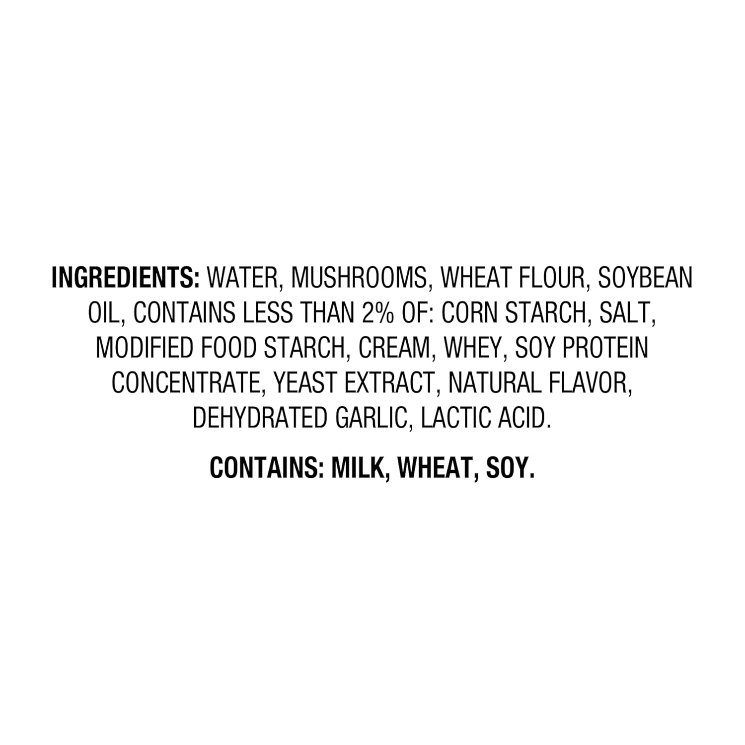 Amazon Fresh, Condensed Cream Of Mushroom Soup, 10.5 Oz (Previously Happy Belly, Packaging May Vary)