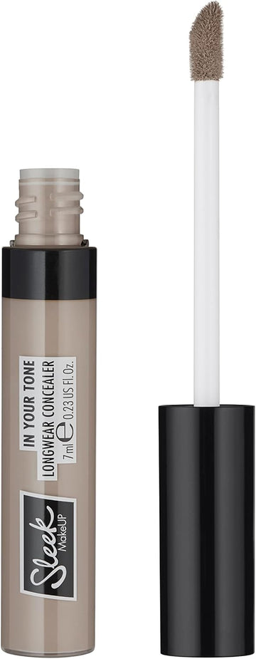 Sleek Makeup In Your Tone Longwear Concealer, Hides Dark Circles And Covers Blemishes, Buildable Medium To Full Coverage, 9C, 7Ml