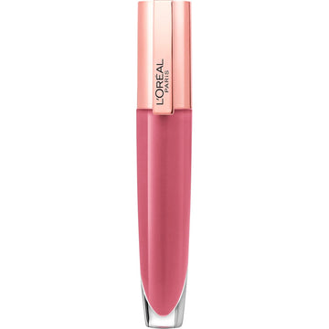 L'Oreal Paris Glow Paradise Hydrating Tinted Lip Balm-In-Gloss With Pomegranate Extract & Hyaluronic Acid, Ultra-Gentle, Non-Sticky Formula, Rosy Utopia, 0.23 Fl Oz