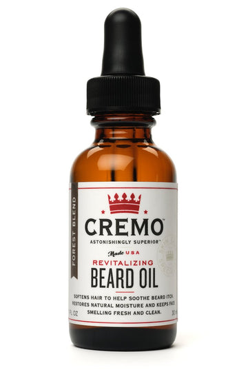 Cremo Beard Oil, Revitalizing Cedar Forest, 1 Fl Oz - Restore Natural Moisture And Soften Your Beard To Help Relieve Beard Itch