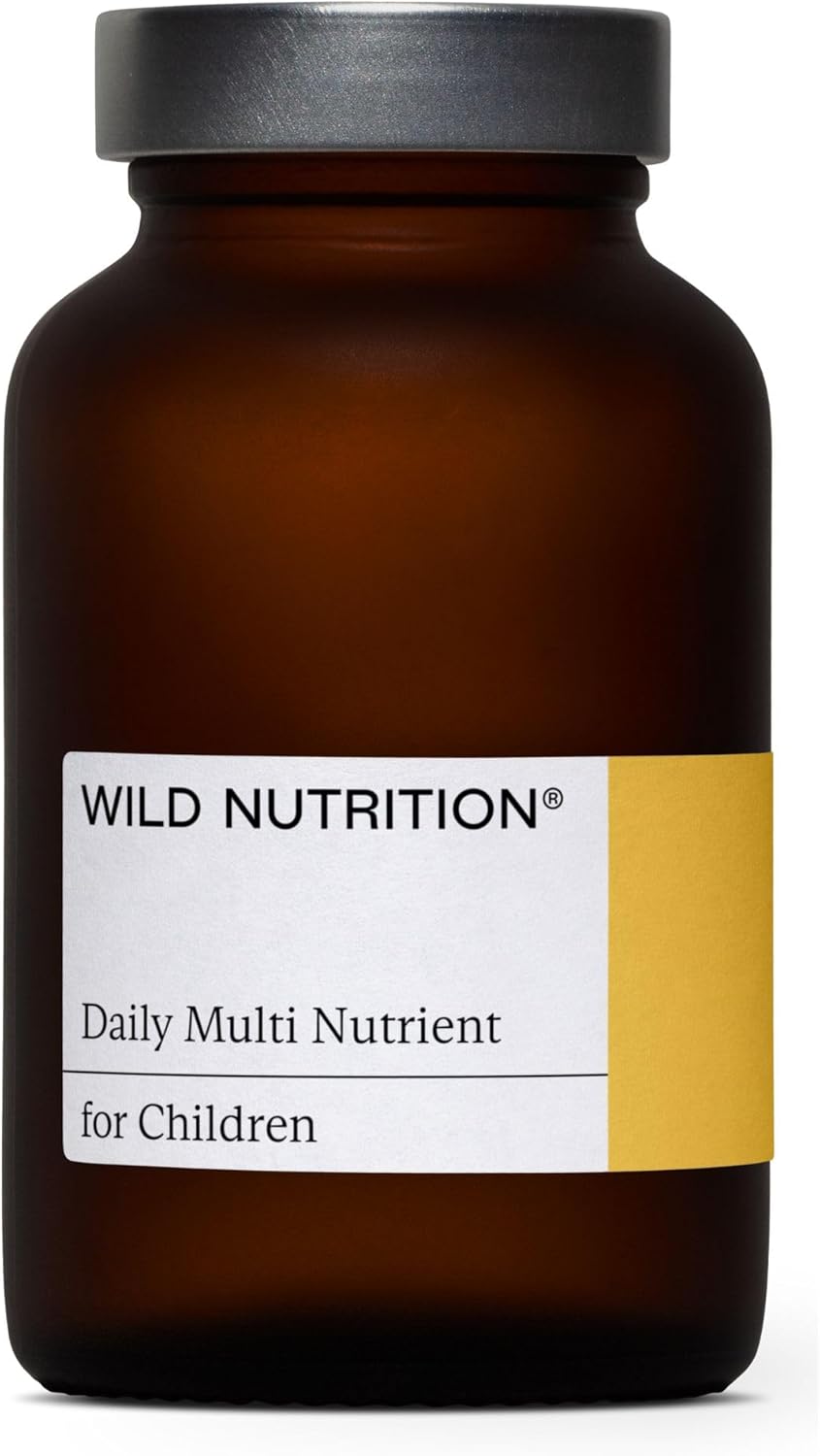 Wild Nutrition Food-Grown® Teen Girl Daily Multi Nutrient | Teen Girl Vitamins With Ashwagandha, Zinc, Folate And More To Support Hormonal Balance, Normal Growth, And Mental Performance | 60 Capsules