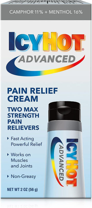 Icy Hot Advanced Pain Relief Cream, 2 oz, 1 pack