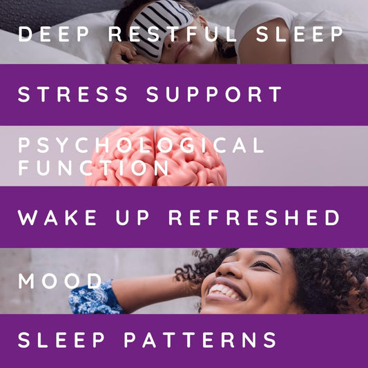 Well Actually Neuro Night 10X - Sleep Supplement For Adults, Relax & Unwind, With Griffonia, Montmorency Cherry, Schisandra, Magnesium & Zinc, Chamomile, Reishi, Hops, Lemon Balm, Vitamin B6 (60 Caps)