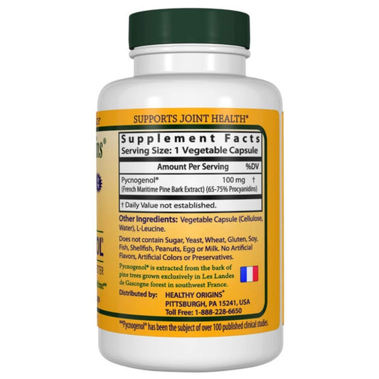 Pycnogenol 100mg Healthy Origins 30 VCaps