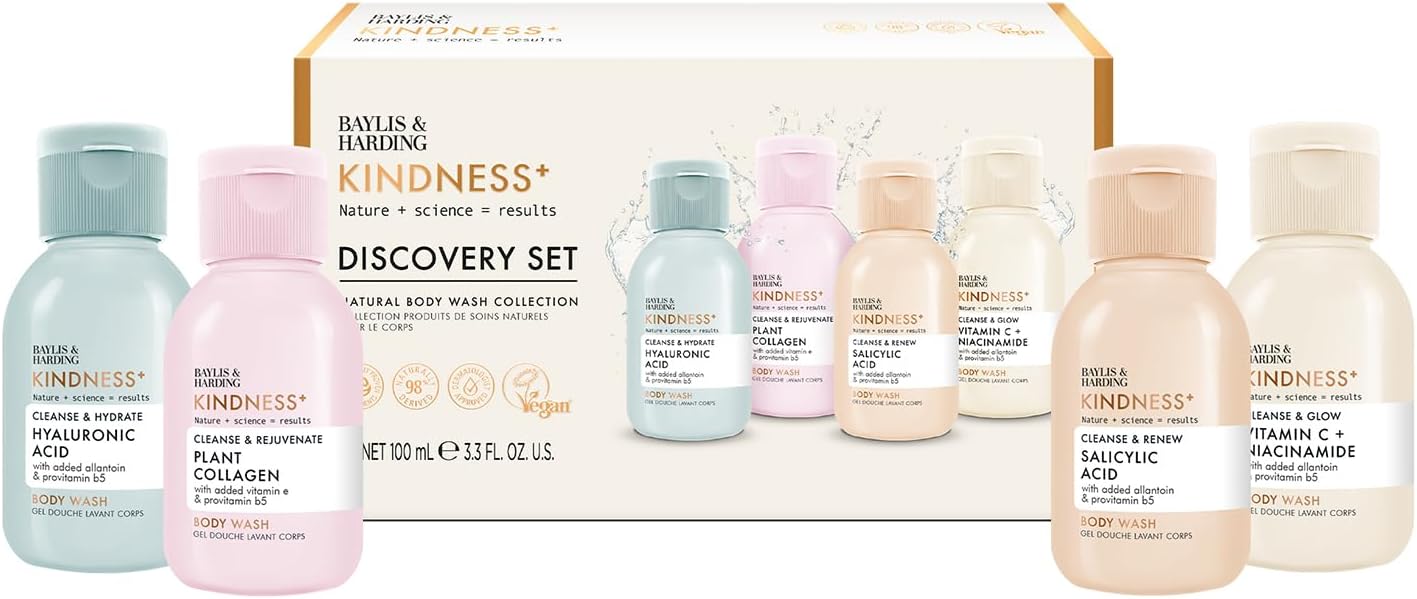 Baylis & Harding Kindness+ Range Discovery Gift Set - Vegan Friendly (Pack Of 1)
