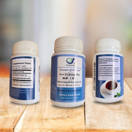 Officinal Magnolia Bark - Hou Po (Jiang Zhi) (5:1 Concentrated Herbal Extract Granules, 100G)