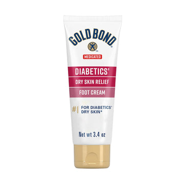 Gold Bond Ultimate Diabetics' Dry Skin Relief Foot Cream 3.4 Oz., Soothes Skin Discomfort