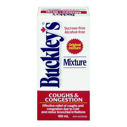 Buckleys Original Cough Congestion Syrup (2 Bottles Of 100Ml) : Health & Household