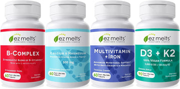Ez Melts Wellness Starter Pack, Sugar-Free, 1-3-Month Supply