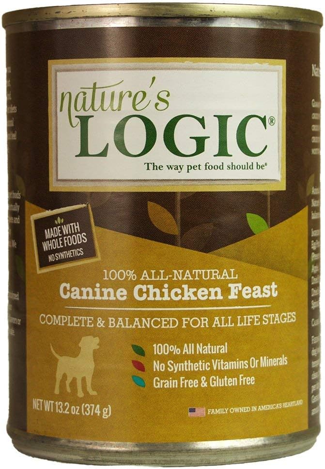 Natures Logic Nl00101 Grain-Free Chicken Feast Wet Dog Food, One Size
