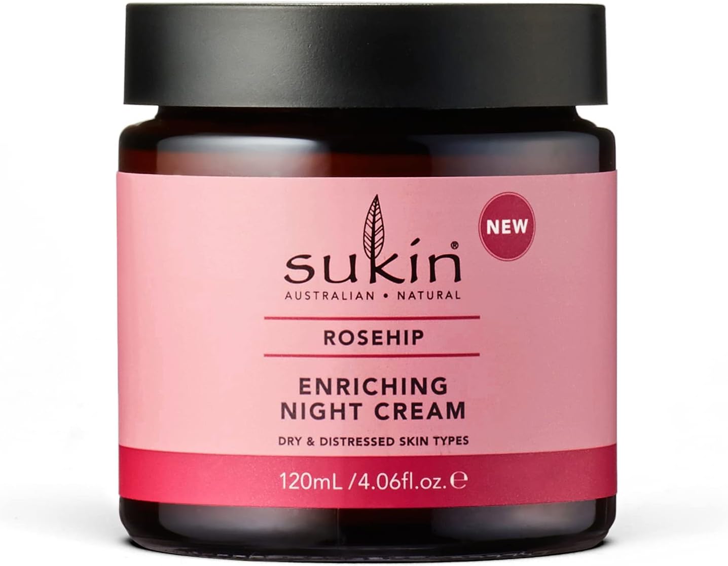 Sukin Rosehip Enriching Night Cream 120ml - with Rosehip Oil & Vitamin C; cruelty free & vegan friendly - to hydrate and improve skin radiance, for dehydrated & mature skin. : Amazon.co.uk: Beauty