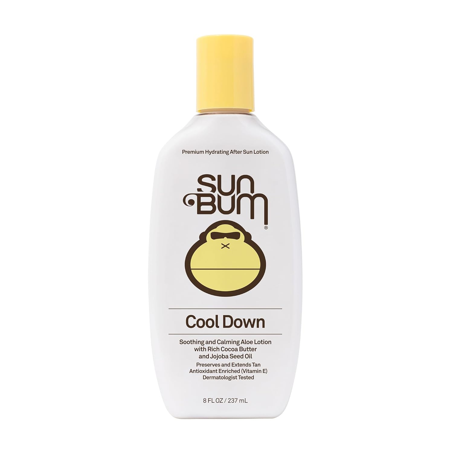 Sun Bum Cool Down Aloe Vera Lotion | Vegan After Sun Care With Cocoa Butter To Soothe And Hydrate Sunburn Pain Relief | 8 Oz