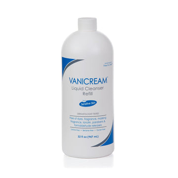 Vanicream Liquid Cleanser - 32 Fl Oz - Free Of Dyes, Fragrance, Lanolins, Parabens And Formaldehyde Releasers, 32 Fl Oz