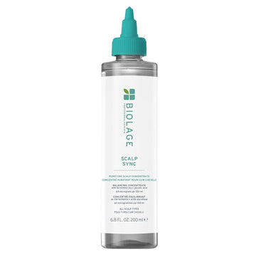 Biolage Scalp Sync Purifying Concentrate - Exfoliating & Clarifying Scalp Treatment, Refreshing & Reinvigorating, Fermented Tea Blend & Glycolic Acid