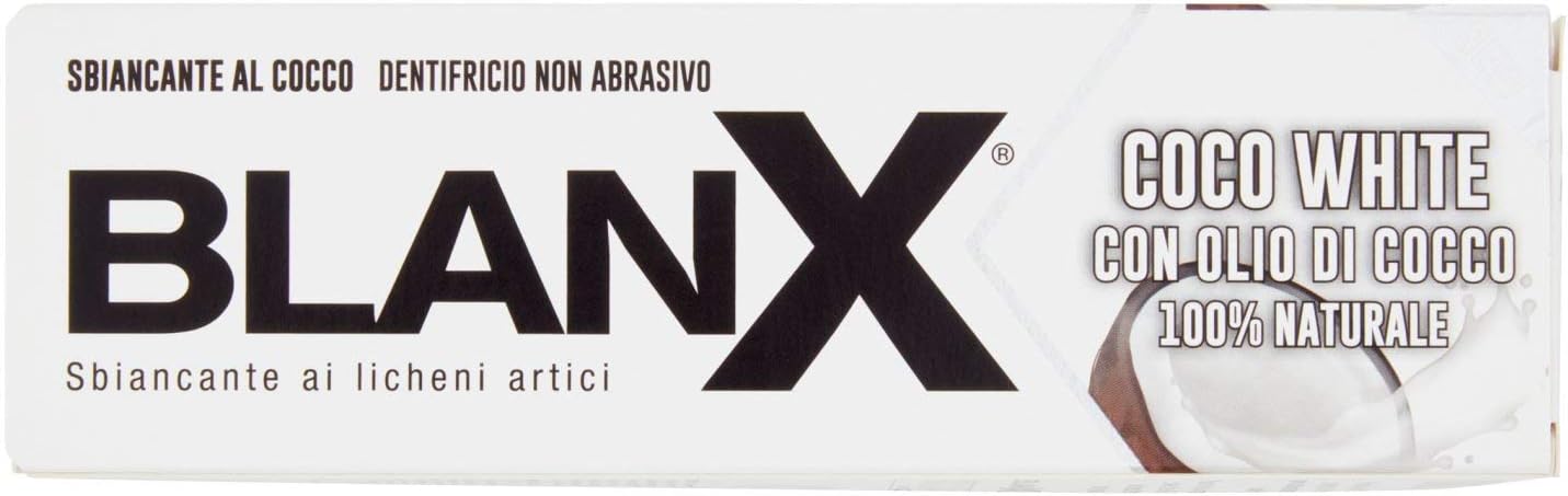 Blanx Coco White Toothpaste With Coconut Oil 2.54Fl.Oz 75Ml