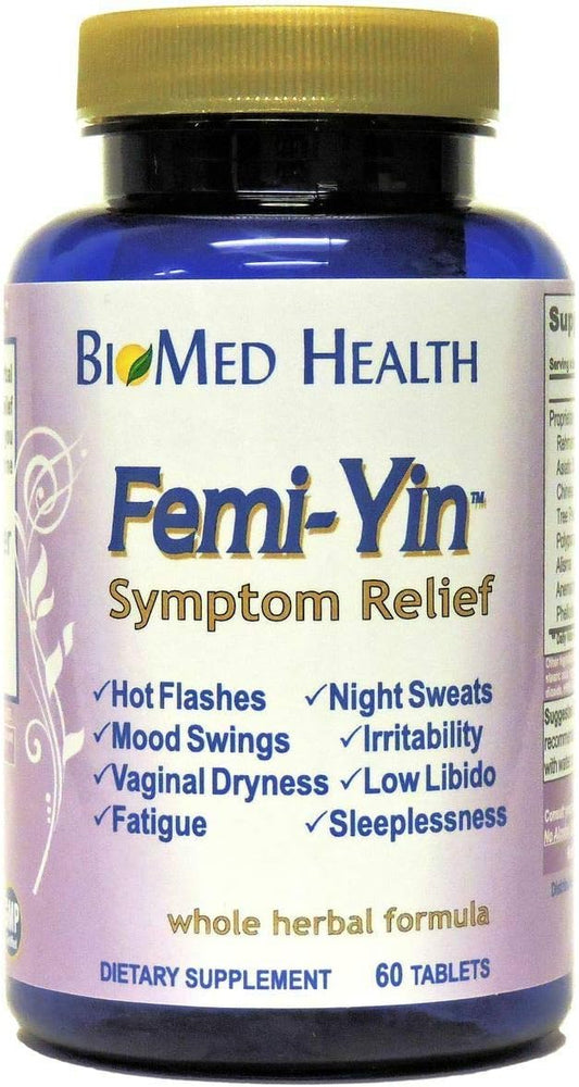 BioMed Health Femi-Yin for Menopause Tablets, 60 Count : Health & Household